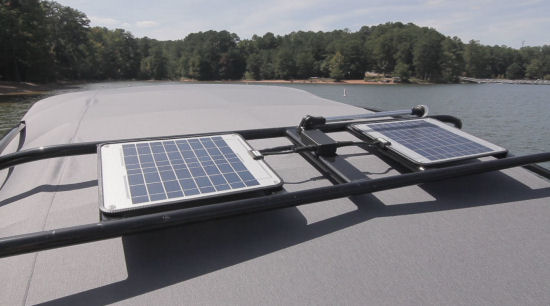 Yamaha 242 Limited S E-Series solar panels