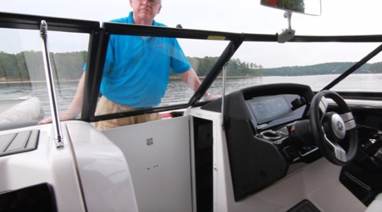 Yamaha 242X E-Series wind shield