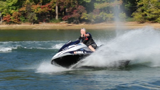 Yamaha FX Limited SVHO running shot