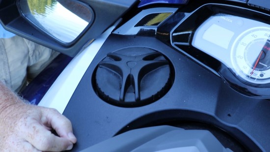 Yamaha FX Limited SVHO storage