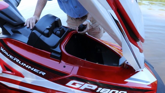 Yamaha GP1800 gas fill