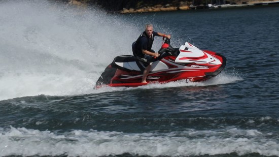 Yamaha GP1800 running