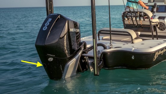 Yellowfin 24 CE mufflers