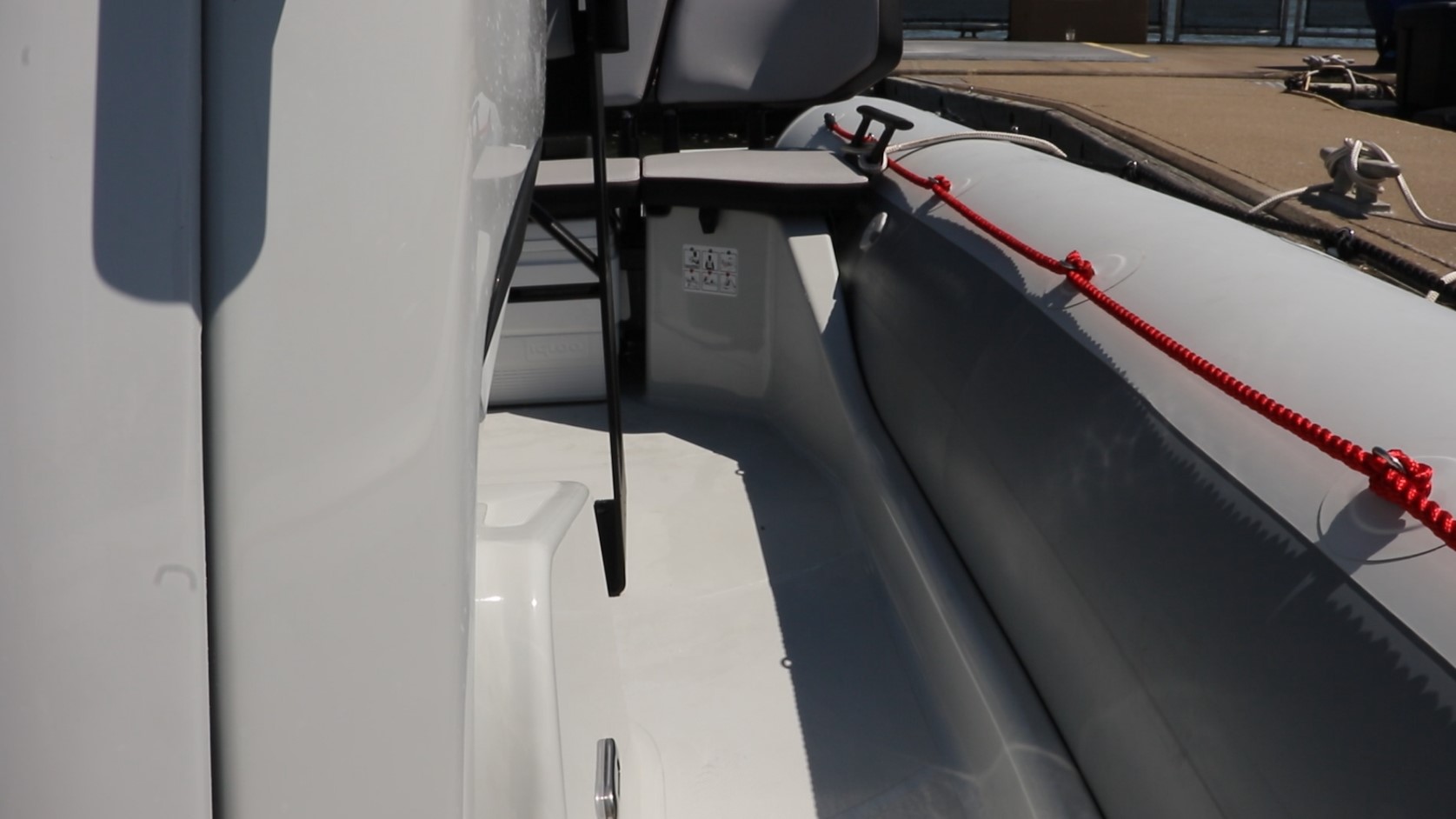 Port side walk through