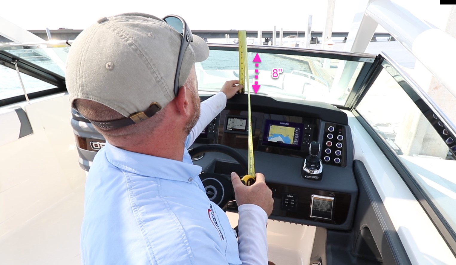 Windshield measurements