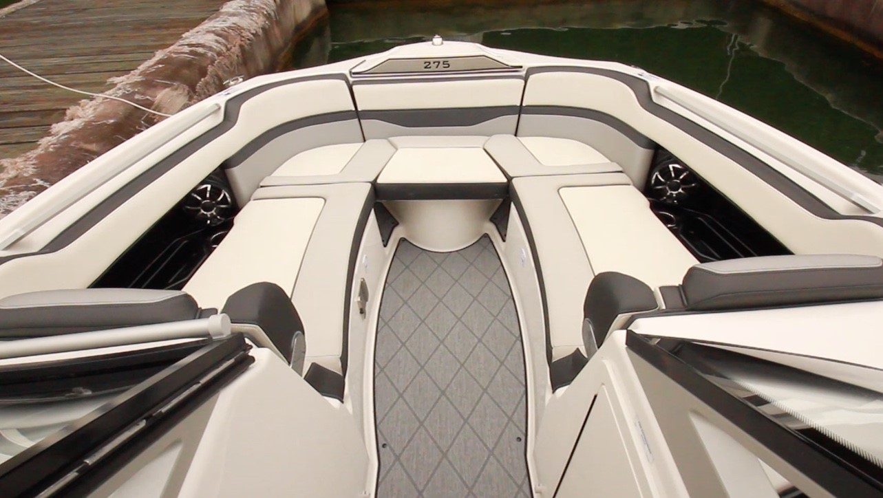 Layout of forward seating