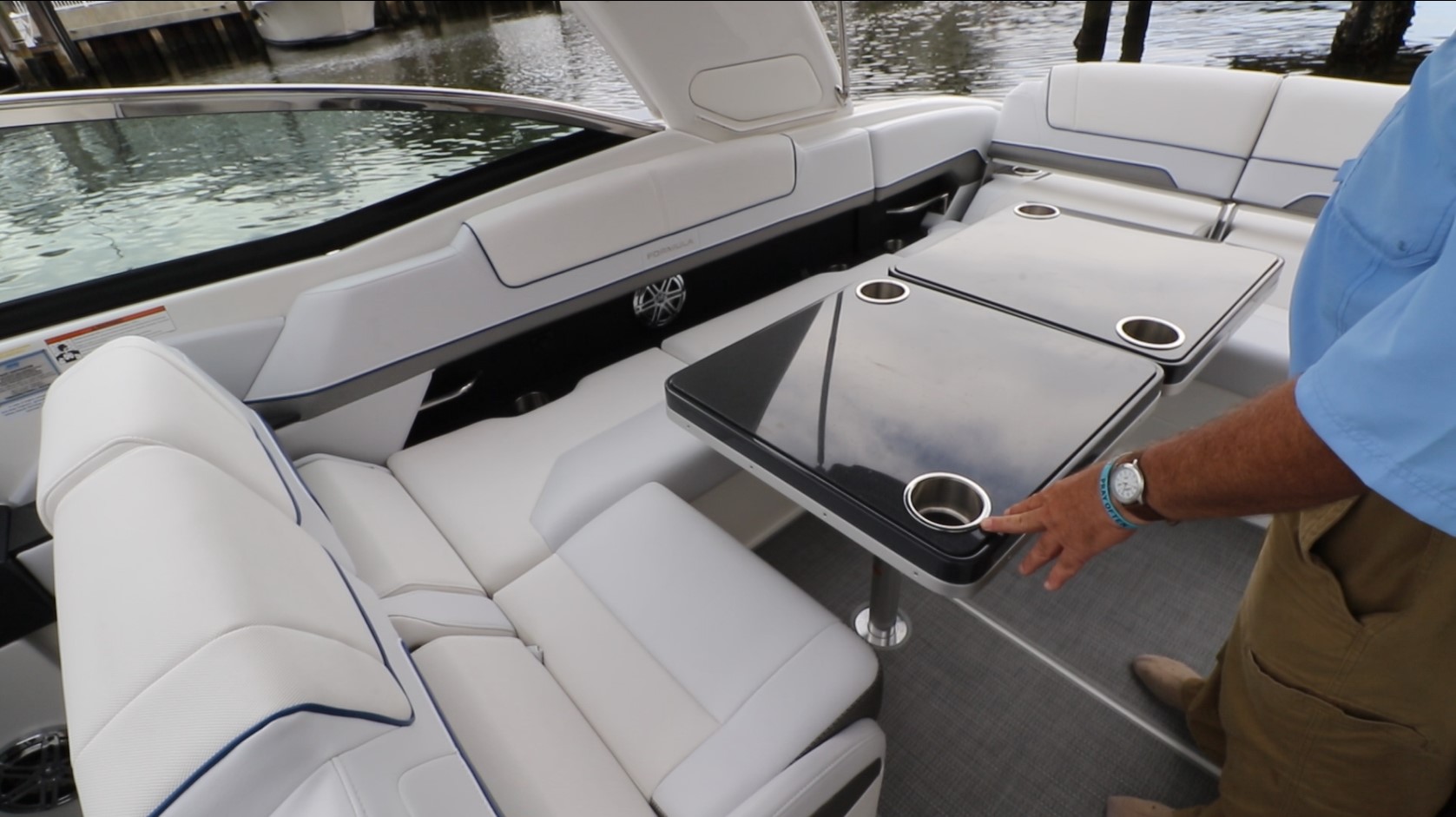 Twin pedestal tables