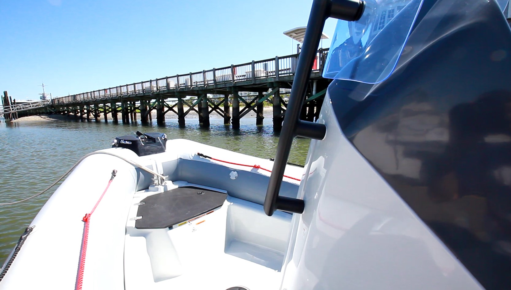 Windshield grab handles