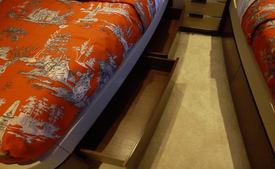 Guest berth drawers