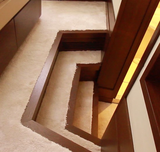VIP Cabin steps