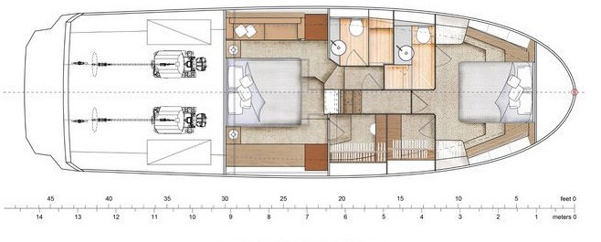 Stateroom layout