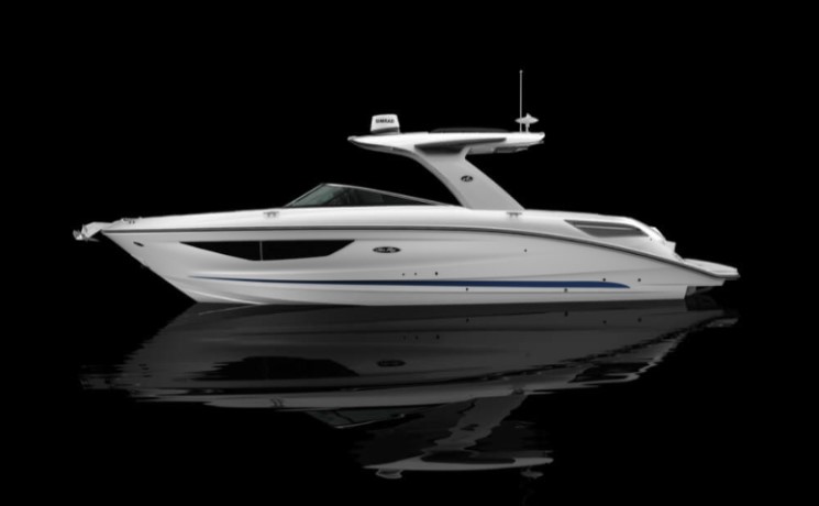 White two-zone gel coat