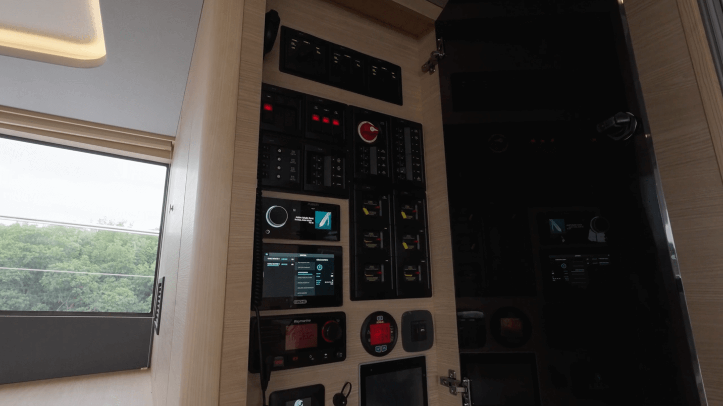 Aquila 50 main electrical panel