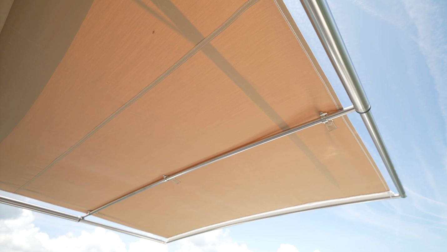 Boston Whaler 350 Realm SunShade awning