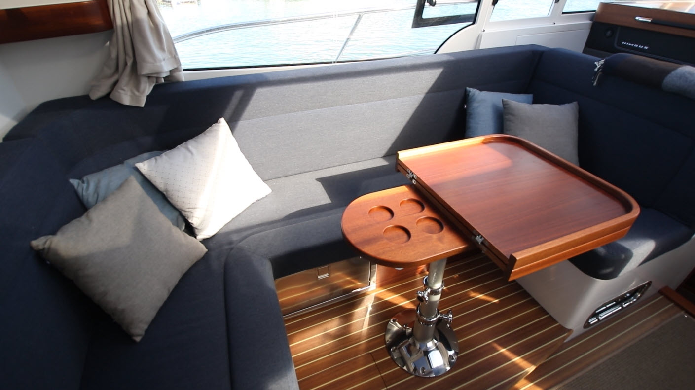 Nimbus 365 Coupe U shaped seating