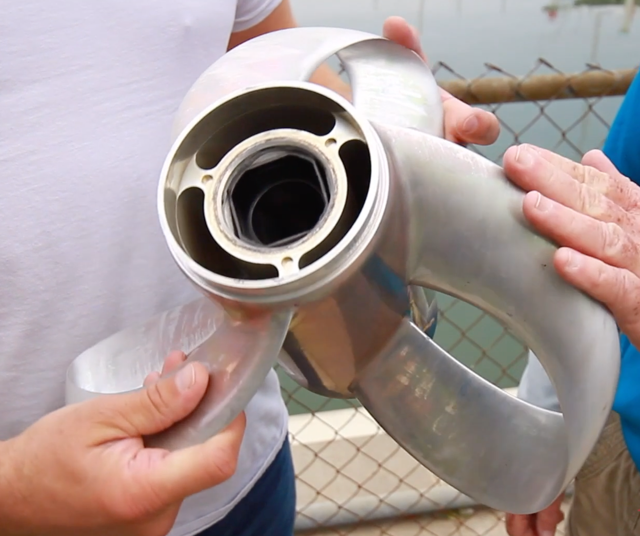 Sharrow prop, aluminum, loop-style