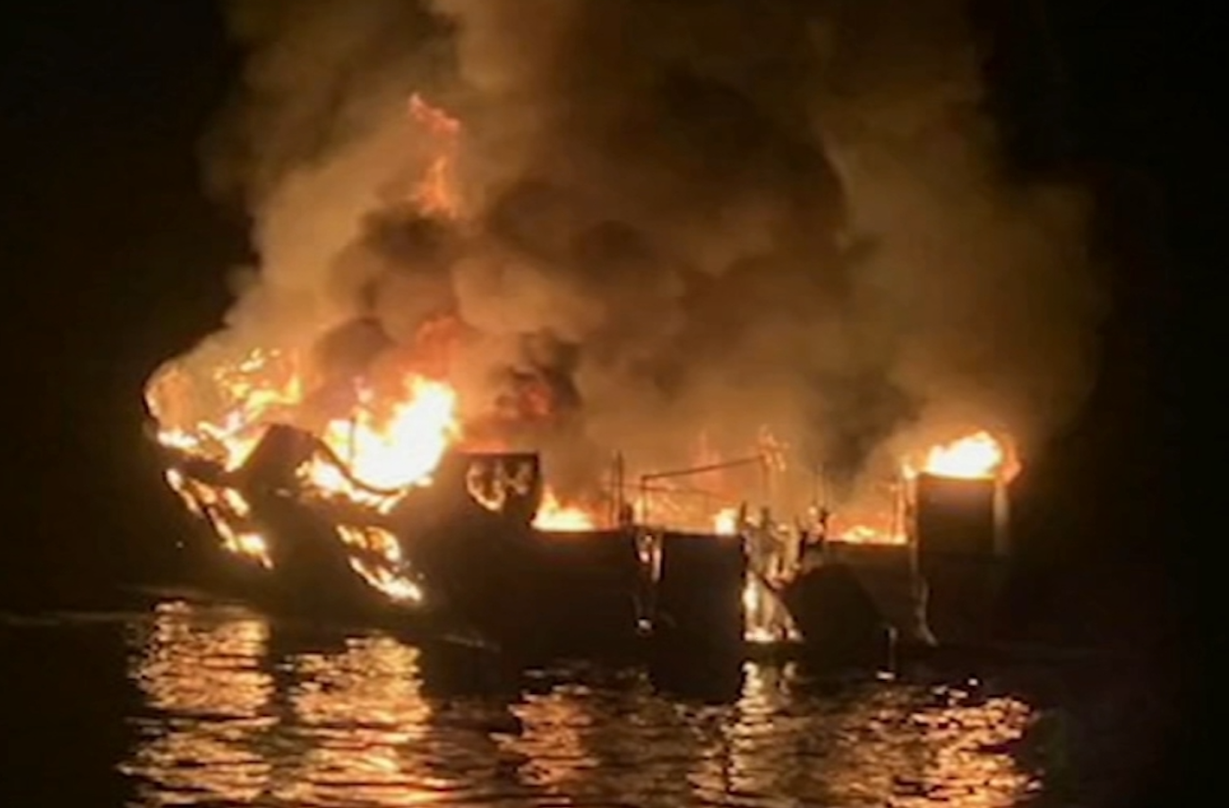 Dive-boat fire, Conception fire, worst maritime casualty