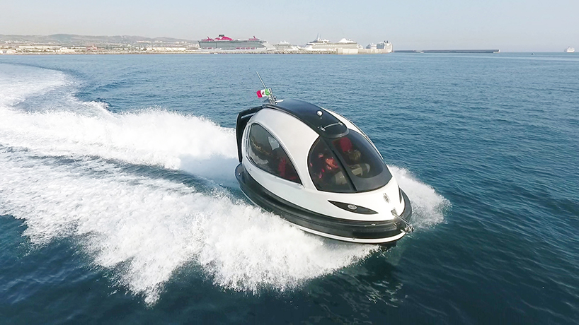 jet capsule, hybrid power, Lazzarini