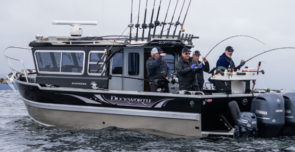 Duckworth fishing boat, aluminum fishing boat