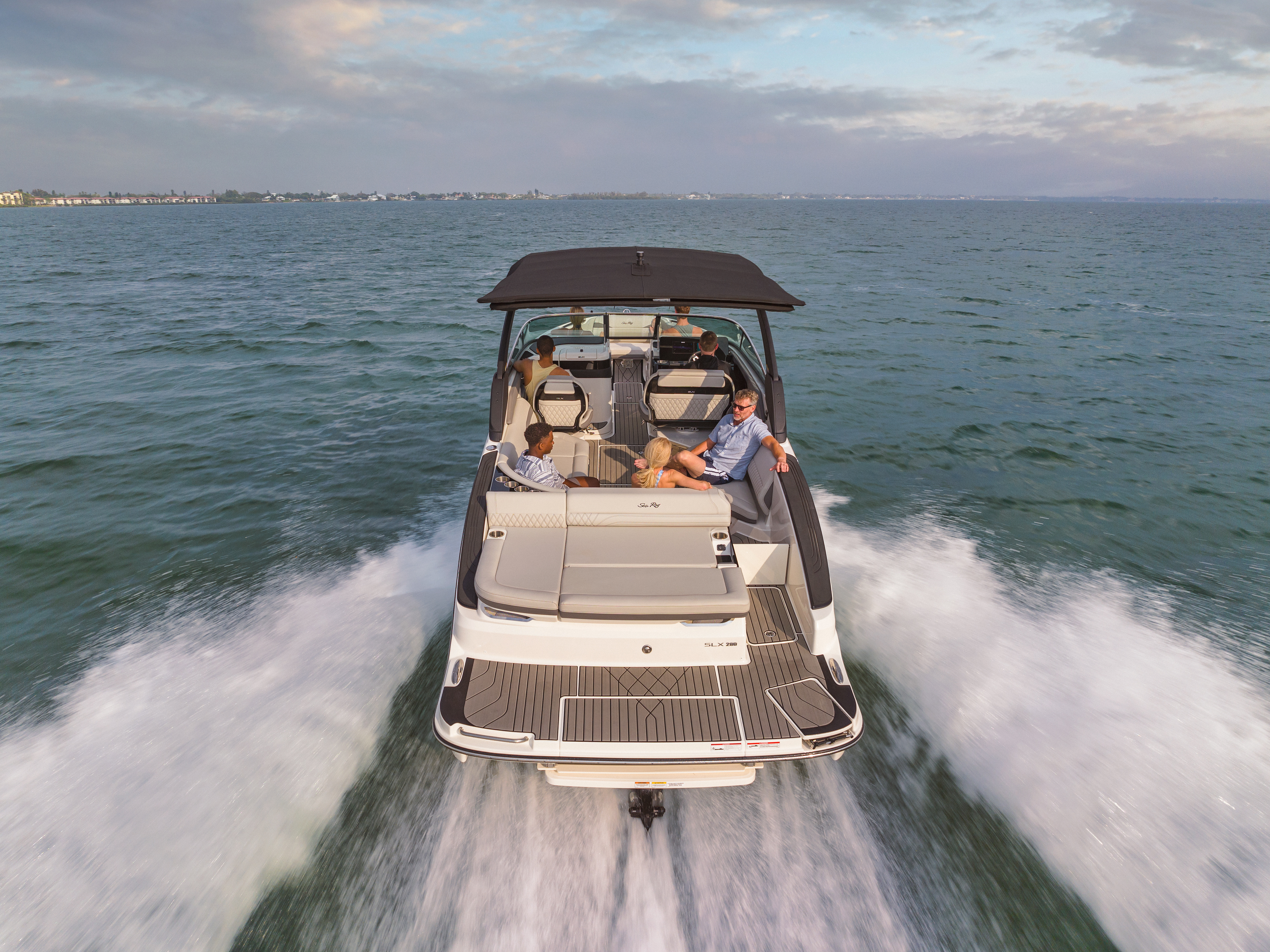 sea ray slx 280 sterndrive stern
