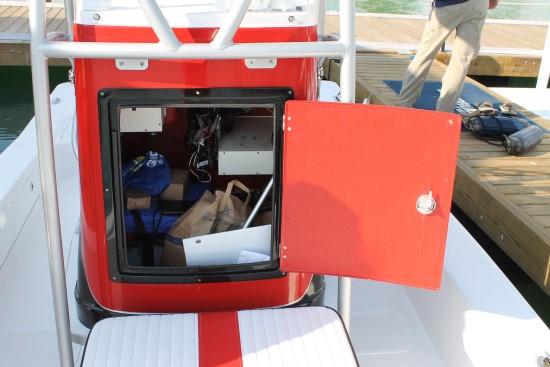 Tiburon ZX-25 storage