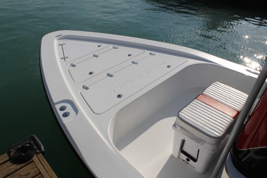 Tiburon ZX-25 front deck