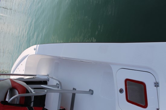 Tiburon ZX-25 gunnel