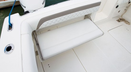 World Cat 280CC-X jump seats