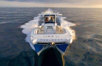 World Cat 280CC-X running