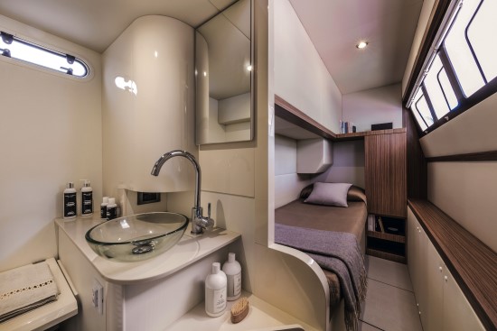 Absolute 58 Fly crew cabin