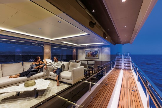 Absolute Navetta 73 extended overhead deck
