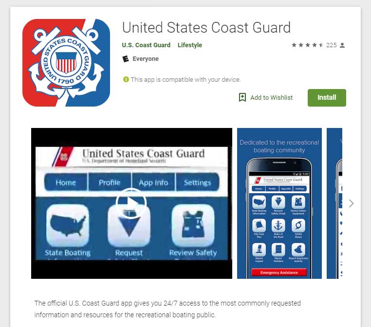 Coast Guard App