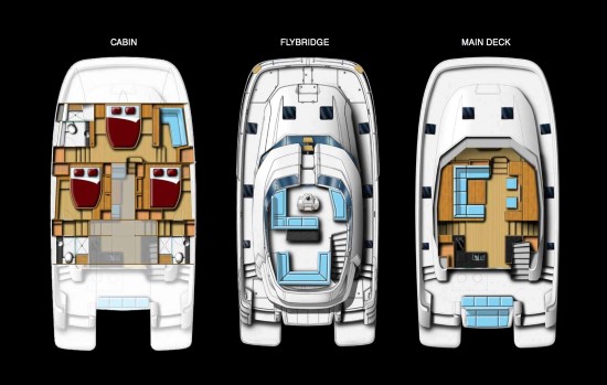 Aquila 44 living space