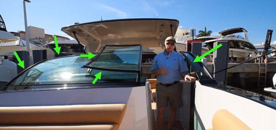 Aviara AV32 windshield