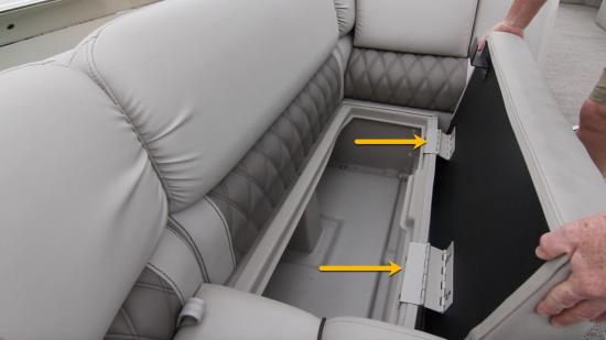 Bennington Q27 storage