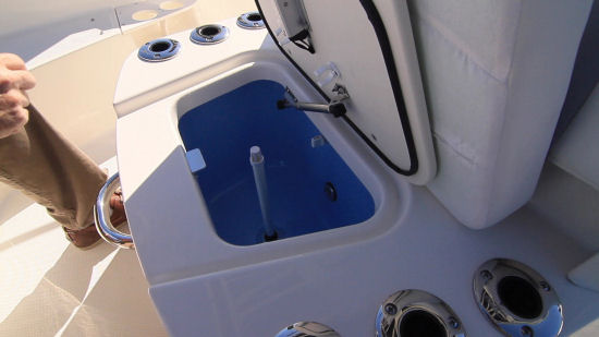 Boston Whaler 210 Dauntless livewell