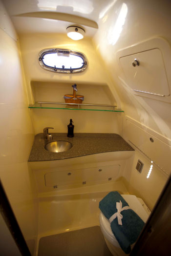 Boston Whaler 315 Conquest Pilothouse head