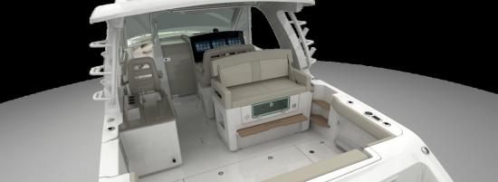 Boston Whaler 380 Realm mezzanine