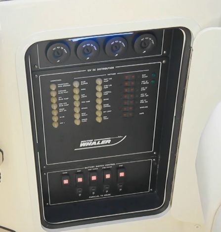 Boston Whaler 380 Realm breaker panel