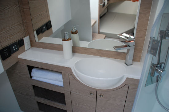 Bravo Yachts B36 corian counter