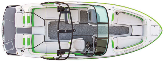 Chaparral 243 Vortex VRX deck plan