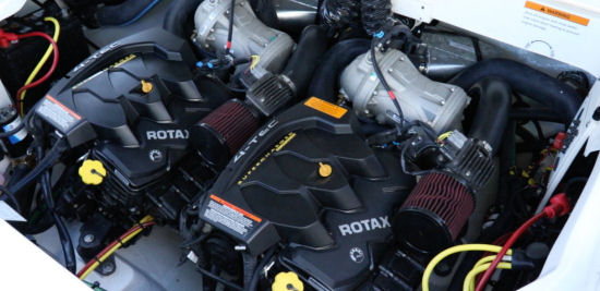 Chaparral 243 Vortex VRX engine