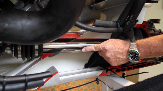 Chaparral 243 Vortex VRX shaft