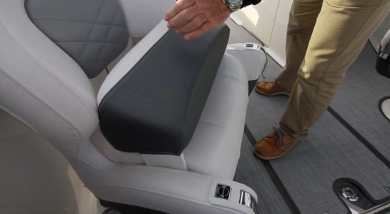 Chaparral 267 SSX Fold-up Bolsters