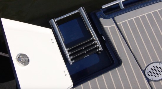 Chaparral 267 SSX Four-Step Ladder