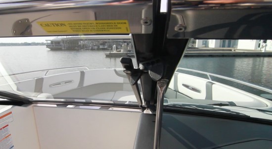 Chaparral 267 SSX Locked Windshield