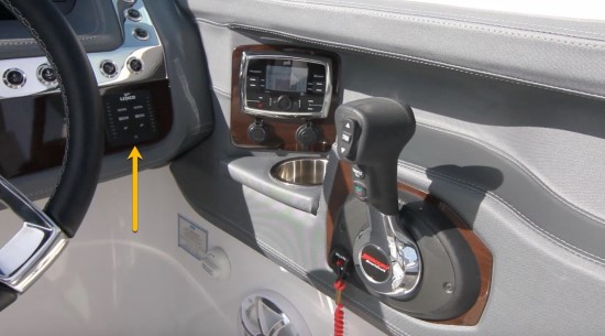 Chaparral 267 SSX Trim Tabs