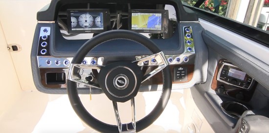 Chaparral 287 SSX steering wheel