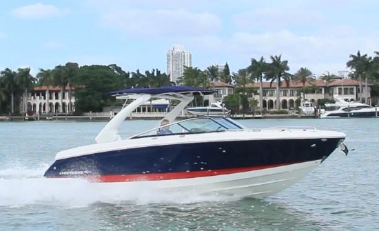 Chaparral 287 SSX Bimini top