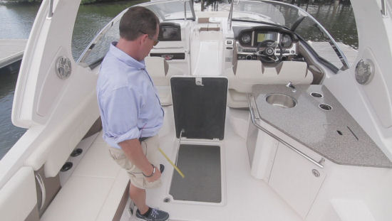 Chaparral 337 SSX cockpit sole